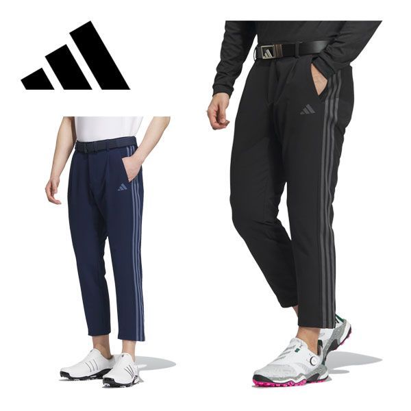 アディダス ゴルフ EX-Stretch active トーナル スリーストライプス アンクル ロングパンツ ウェア メンズ JTY57