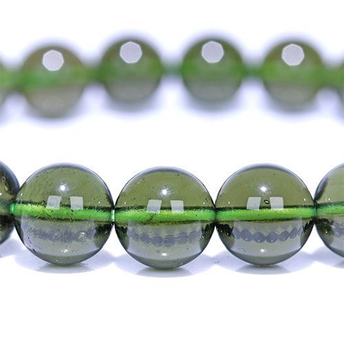 K2029-1〕トップグレード 約9mm チェコ産 天然モルダバイト Moldavite