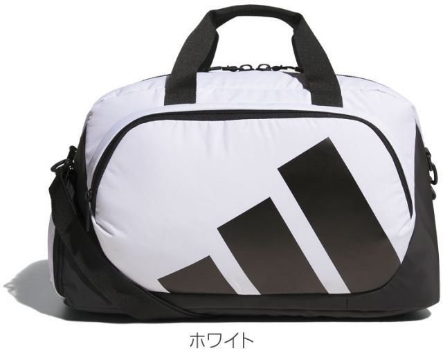 アディダス ゴルフ シューズポケット付き ボールドロゴ ダッフルバッグ IKC 87