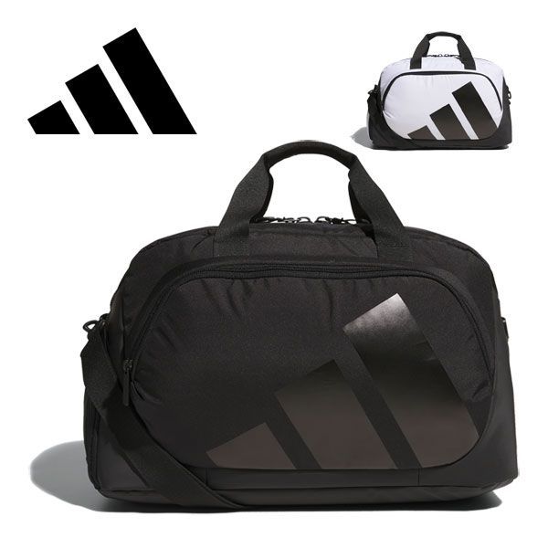 アディダス ゴルフ シューズポケット付き ボールドロゴ ダッフルバッグ IKC87