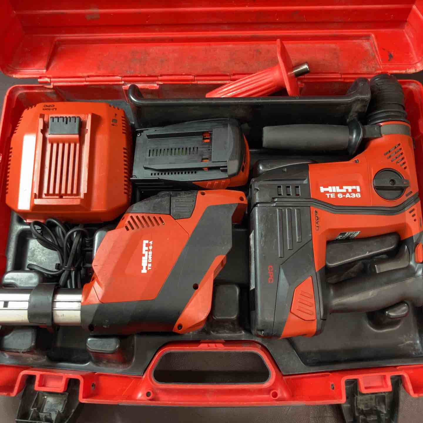 品 ヒルティ HILTI コードレス集じんハンマドリル TE6-A36 DRS 東大和店