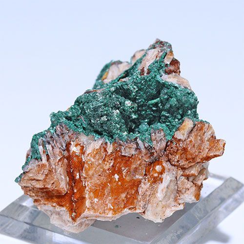 D363-44〕マラカイト(孔雀石) モロッコ産 Malachite 1個 鉱物原石