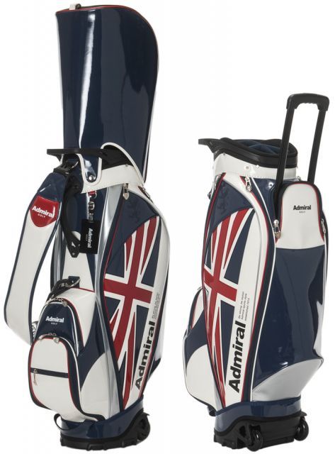 アドミラルゴルフ エナメル キャスター キャディバッグ ADMG5BC3