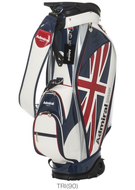 アドミラルゴルフ エナメル キャスター キャディバッグ ADMG5BC3