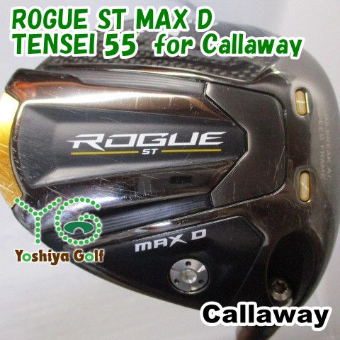 ドライバー キャロウェイ ROGUE ST MAX D TENSEI 55 for Callaway S 10.5 137338