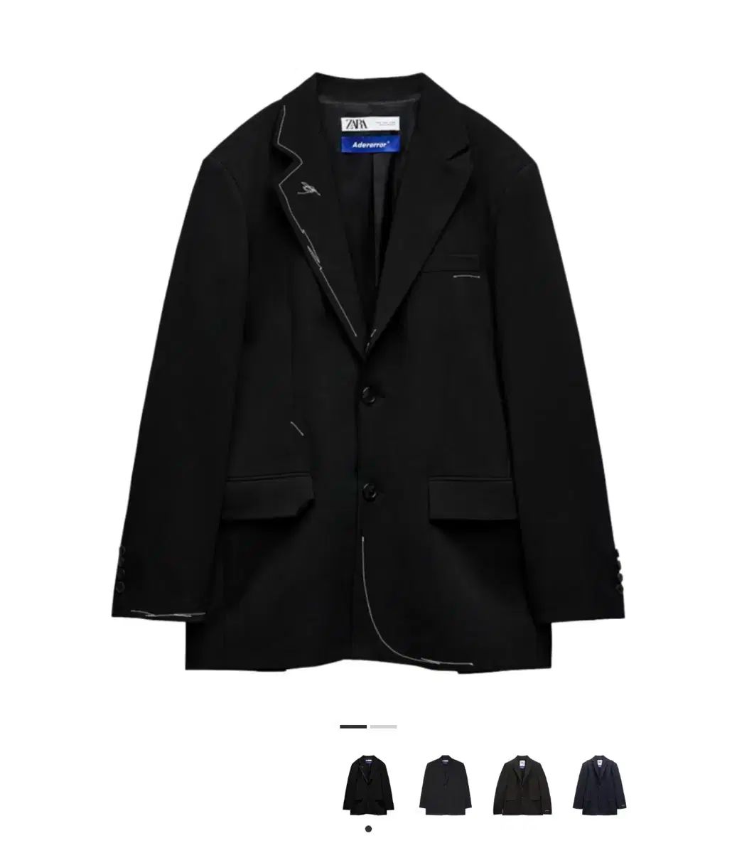 ADER ERROR x ZARA スティッチ ブレーザー L