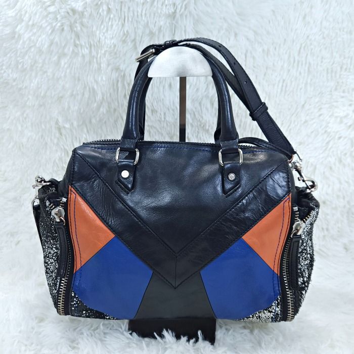 ディーゼル DIESEL LE-ZIPPER ダメージ加工 2way クロスボディ