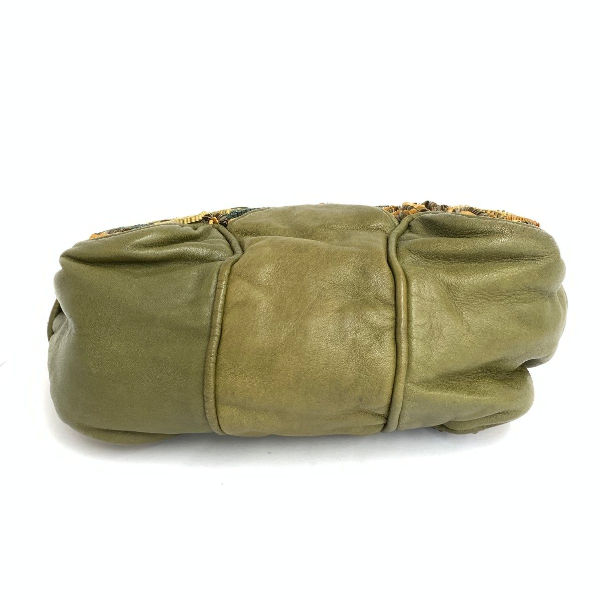 JAMINPUECHスパンコールバッグ JAMINPUECH ジャマンピュエッシュ トートバッグ スパンコール レザー