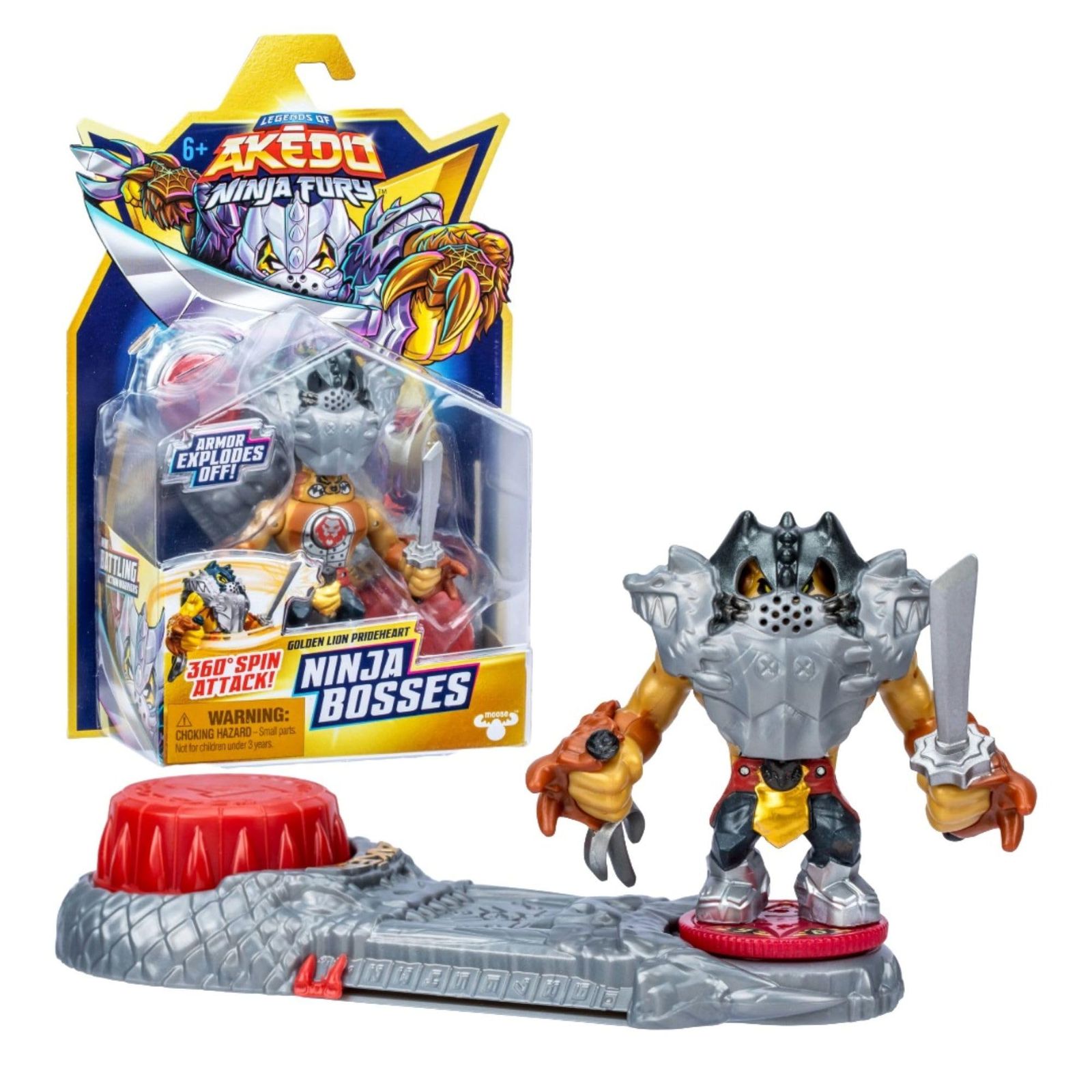 しげぞうライオン ハシートップイン AKEDO S7 W2【日本正規品】ニンジャボス ゴールデン