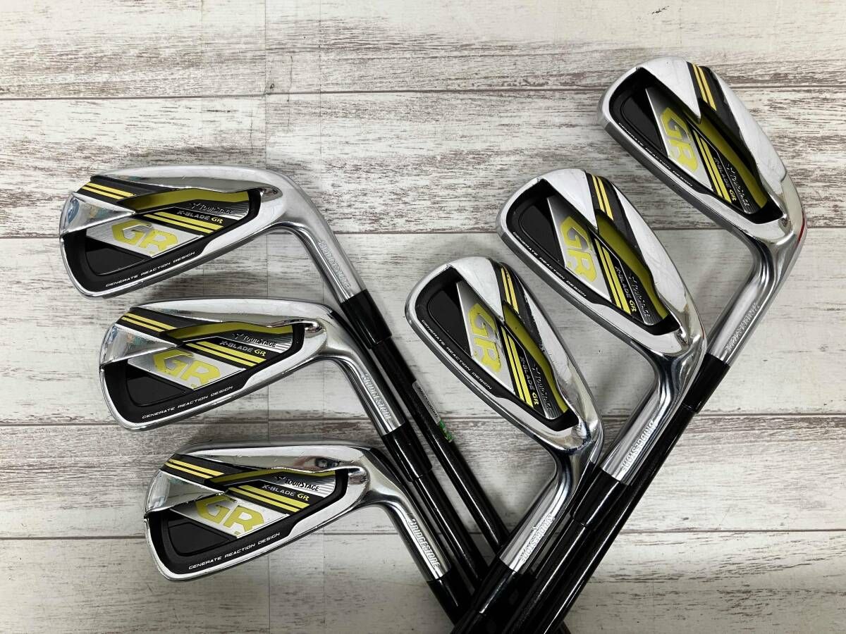 BRIDGESTONE TOURSTAGE X‐BLADE GR TOUR AD B14-03i R ブリヂストン ツアーステージ アイアンセット