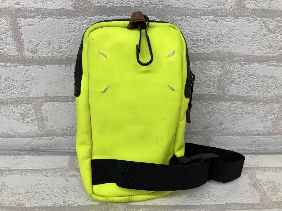 Maison Margiela メゾンマルジェラ スモール ベルトバッグ イエロー メンズ レディース インポート