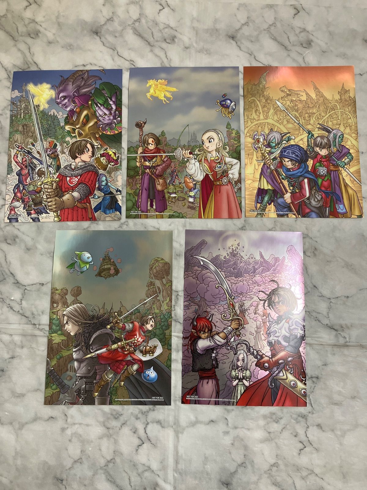 ドラゴンクエストX メタリックポスター Xth ANNIVERSARY BOOK