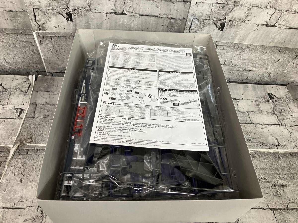 プラモデル バンダイ AMガンナｰ HG ｢スｰパｰロボット大戦OG｣ プレバン