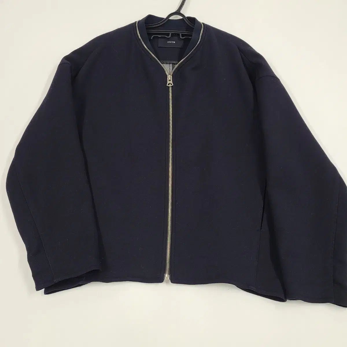 システム ウール ジップアップ 66-77
