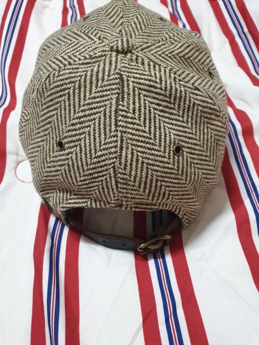 POLO RALPH LAUREN ヘリンボーンツイードボールキャップ