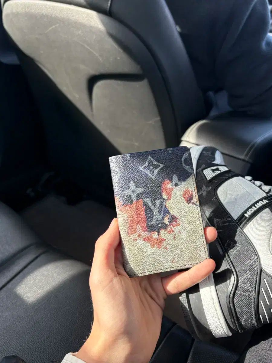 モデル 唯一実物 Louis Vuitton Louis Vuitton インクブルー オーガナイザー カードウォレット