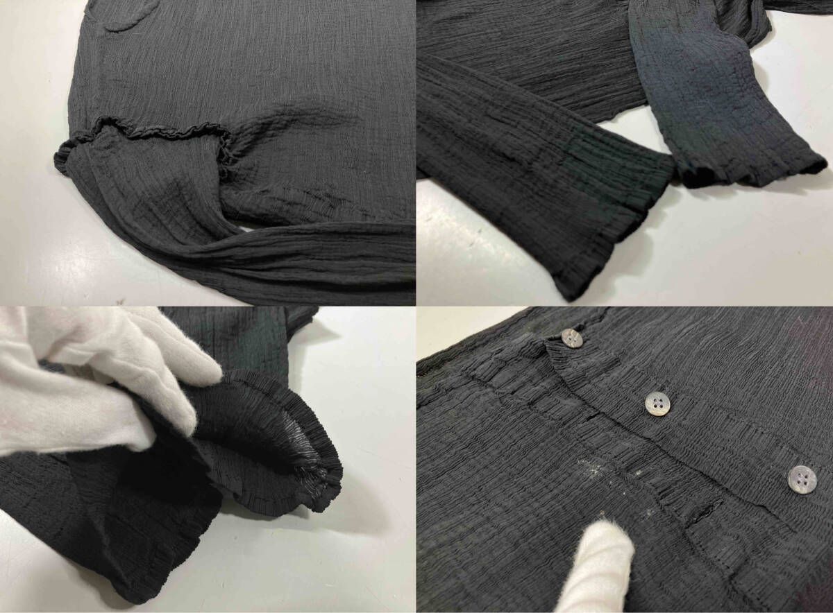  me ISSEY MIYAKE ラウンドネックカーディガン 長袖カーディガン アンサンブル サイズF その他 トップス