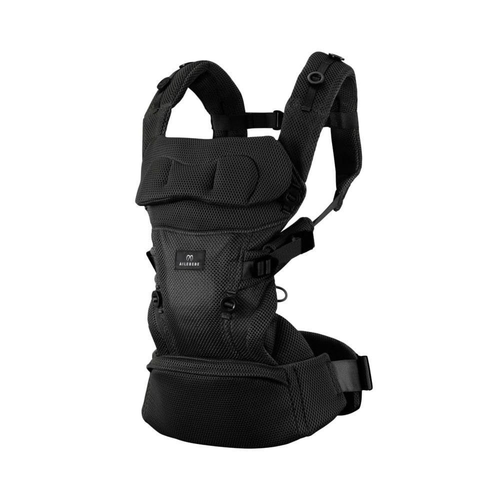 カーメイト エールベベ 抱っこ紐 だっこひも ベビーキャリア スリー ブラック 3 WAY 対面抱き 前向き抱き おんぶ 0ヶ月 36ヶ月まで 新生児から使える BB 900
