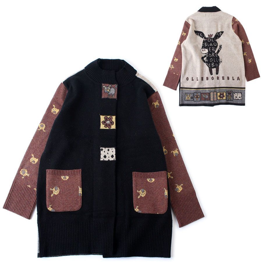 WK25052 ALBEROBELLO アルベロベロ ニットジャケット カーディガン