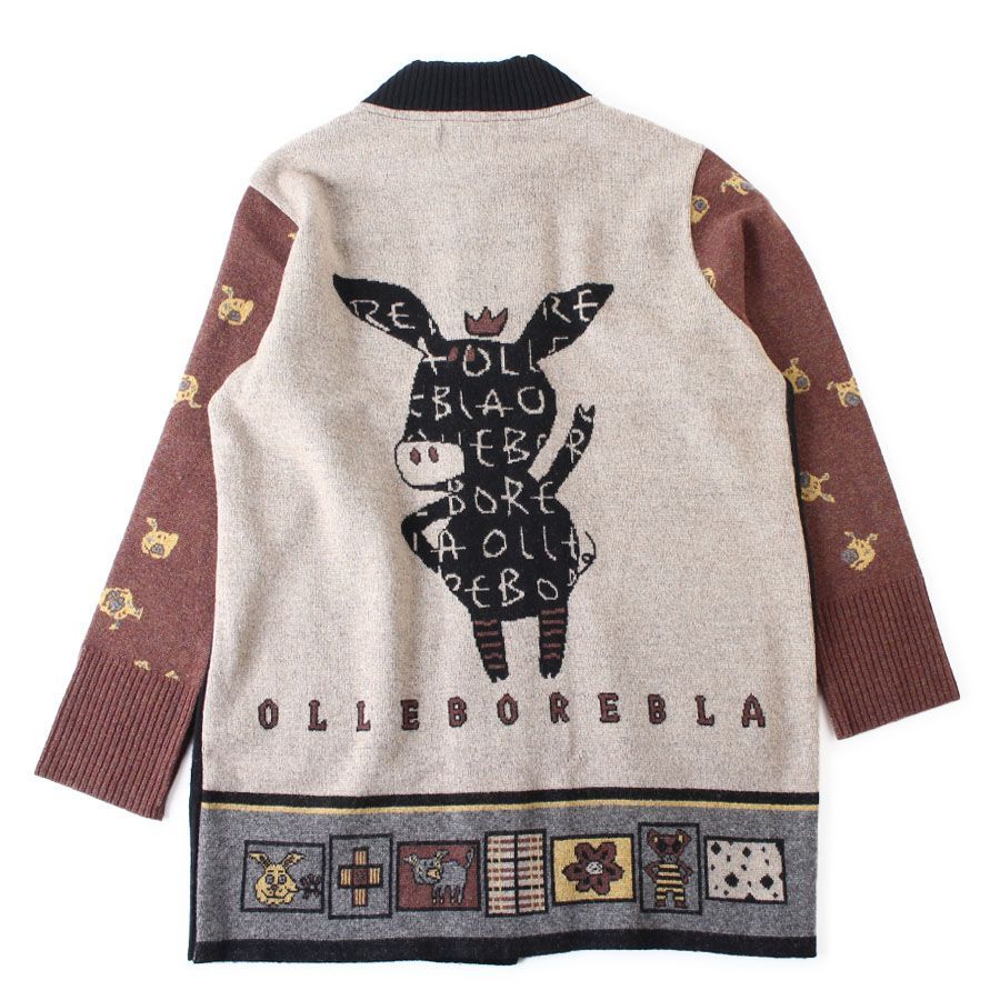WK25052 ALBEROBELLO アルベロベロ ニットジャケット カーディガン