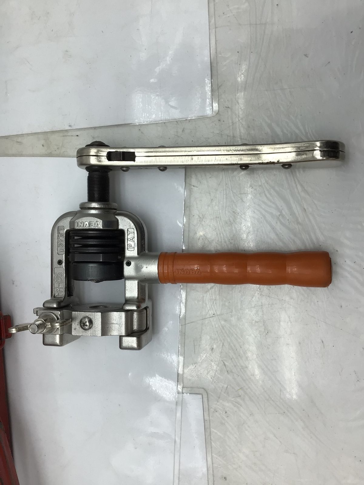  品 INABA イナバ ロングフレキ つば出し機 TM 135 エコツー M 02 配管工具 特殊工具