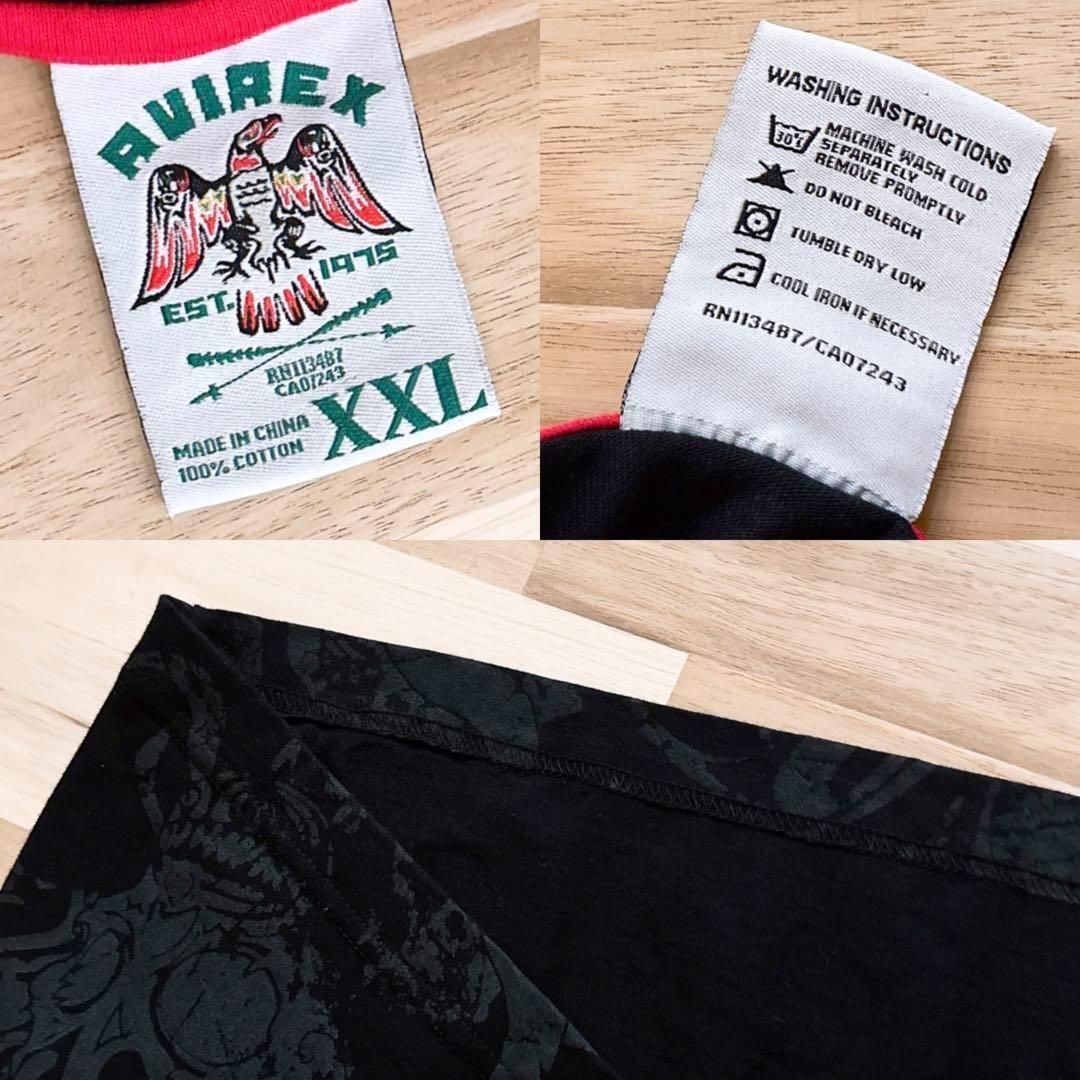 ワンピース刺繍 XXL黒