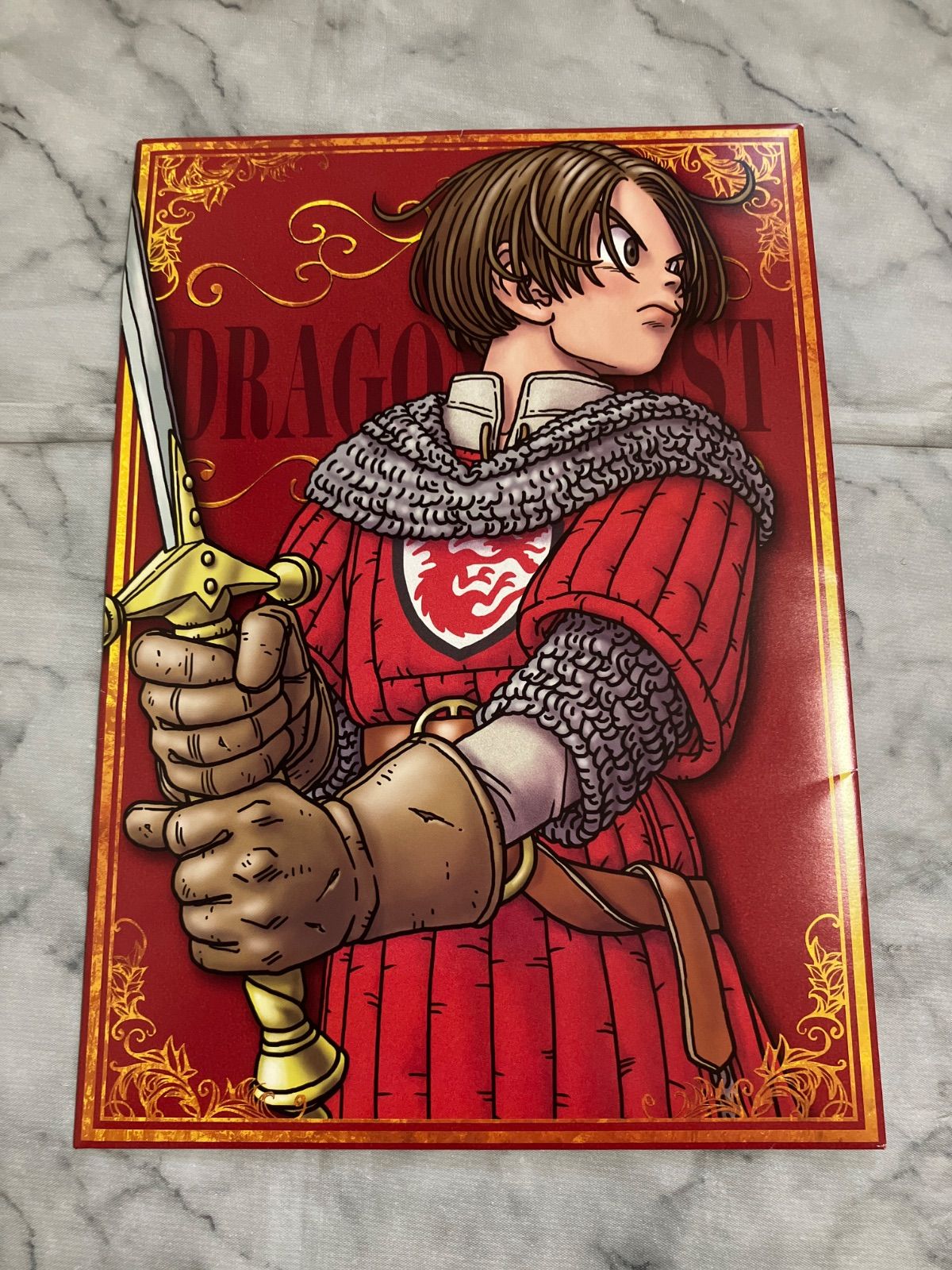 ドラゴンクエストX メタリックポスター Xth ANNIVERSARY BOOK