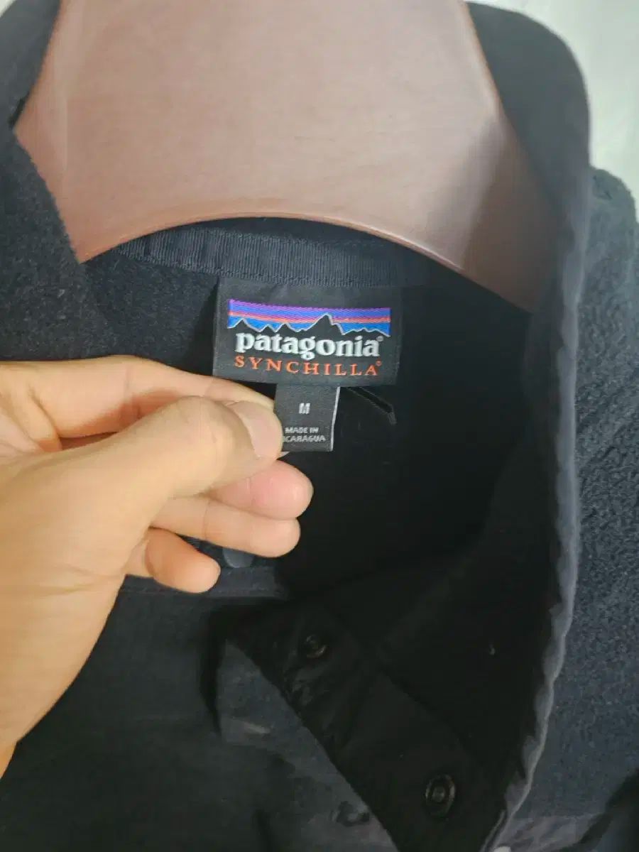 FA17 patagonia Synchilla シンチラ M ブラック