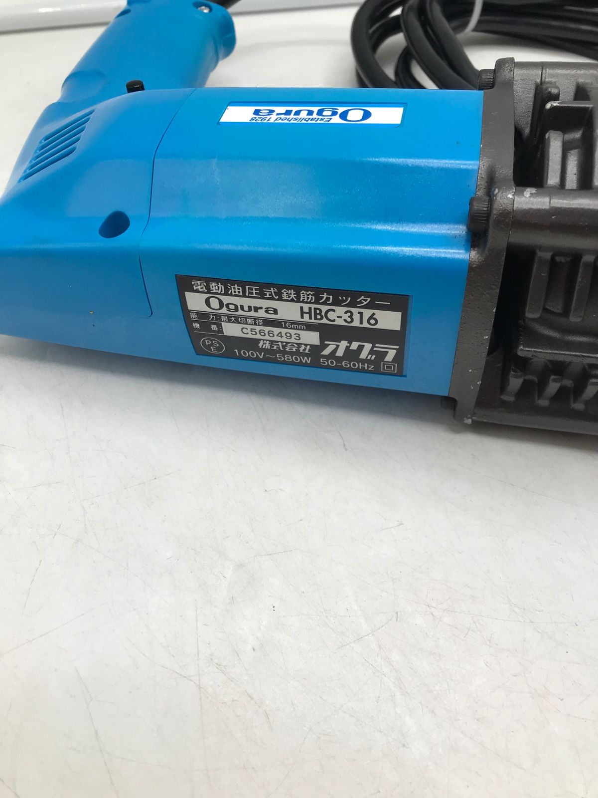  品 OGURA オグラ 16 mm鉄筋カッター HBC-316 エコツー M 02 その他 電動工具 エア工具
