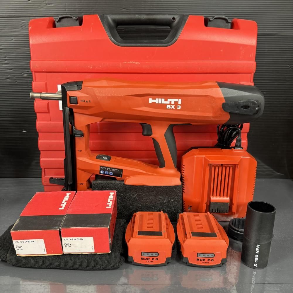 HILTI BX-3ME 充電式コンクリートピンネイラ 202