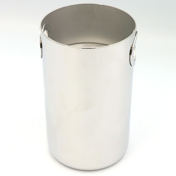クリストフル CHRISTOFLE ワインクーラー ステンレススチール製 箱 容量13.2cm アイスパック ww 5000002800900025