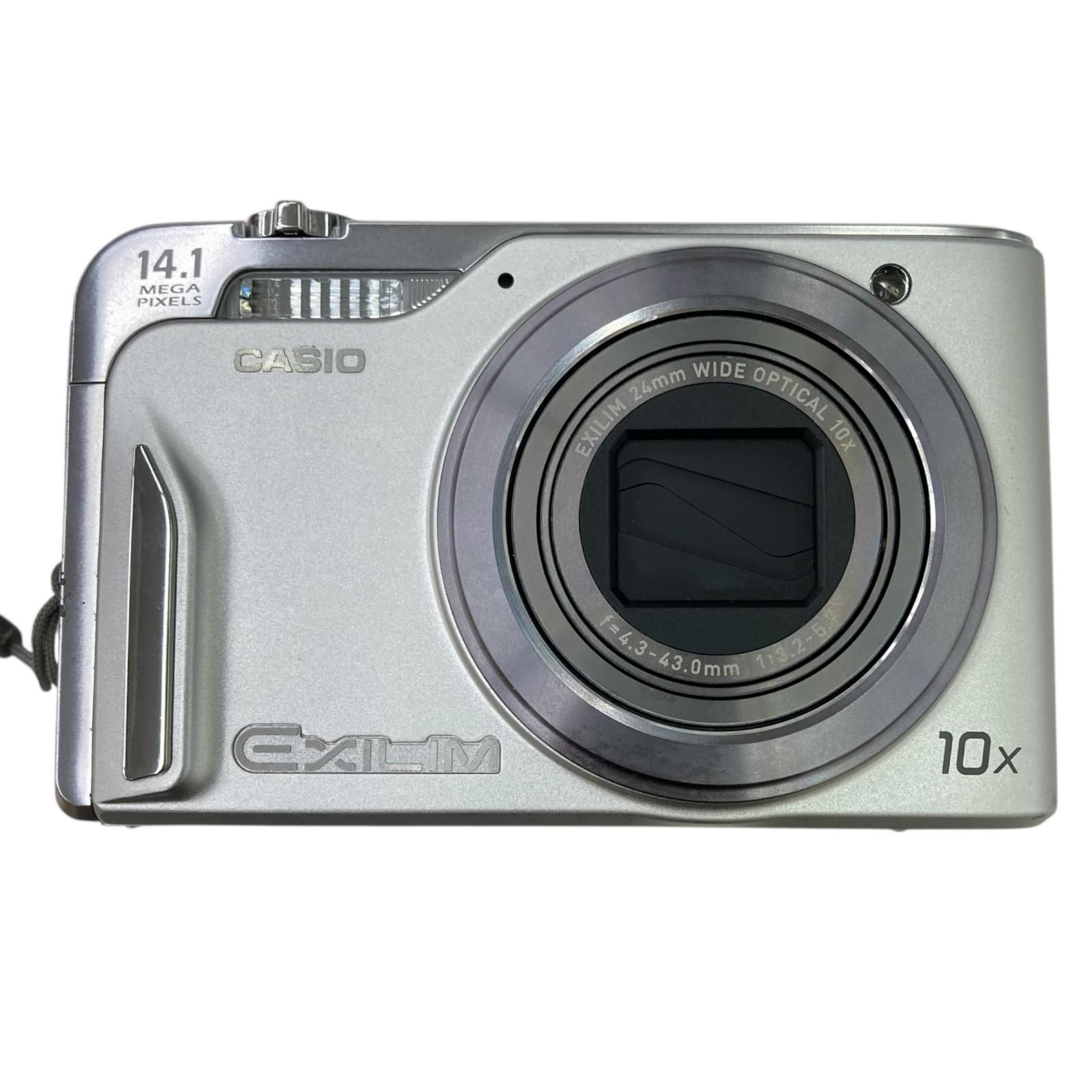 カメラ 186000 現状品 CASIO カシオ EXILIM エクシリム EX-H15 シルバー