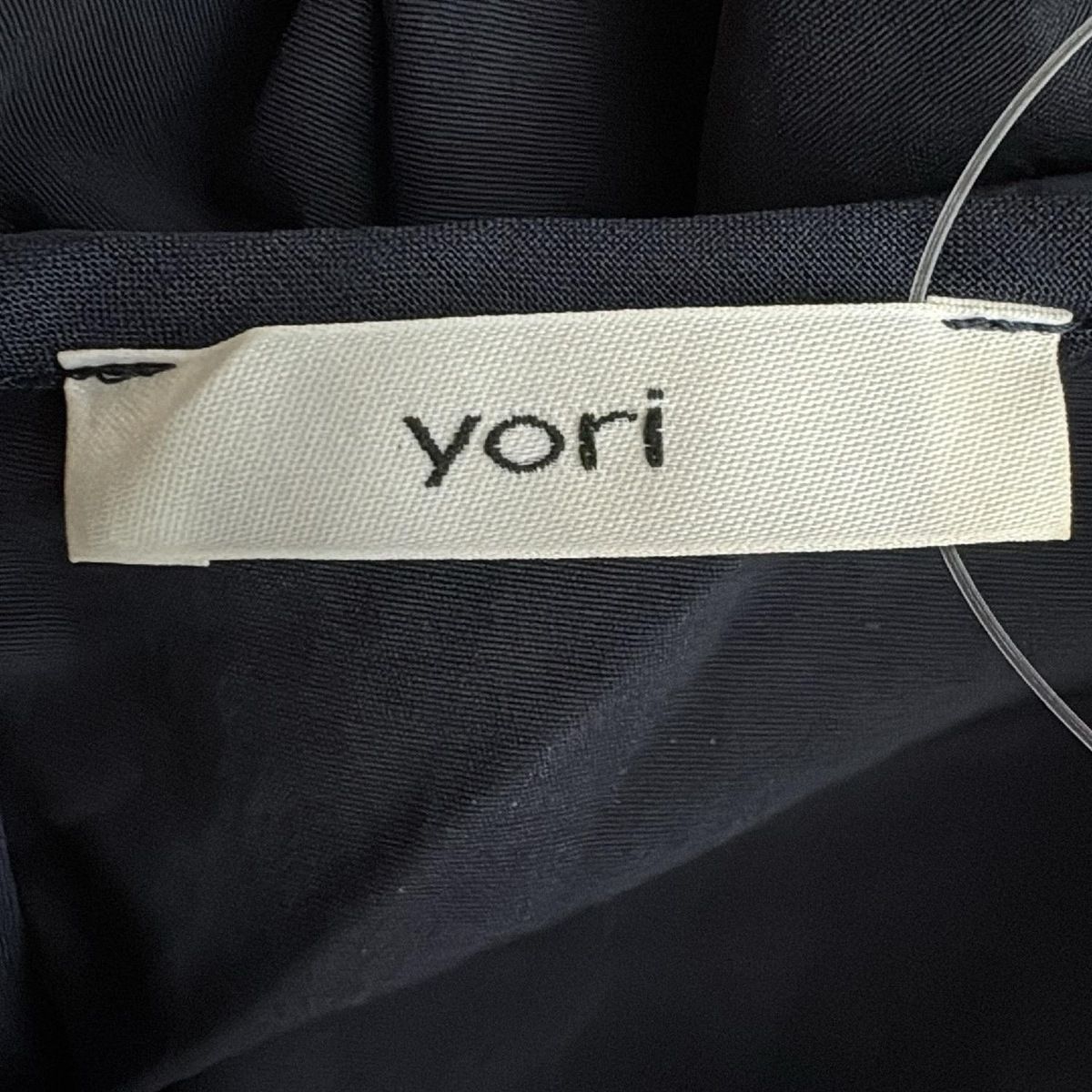 yori ヨリ 長袖カットソー サイズF レディース - ダークネイビー クルーネック WWW_SMP1DAWEKUDUS_SCH_ID