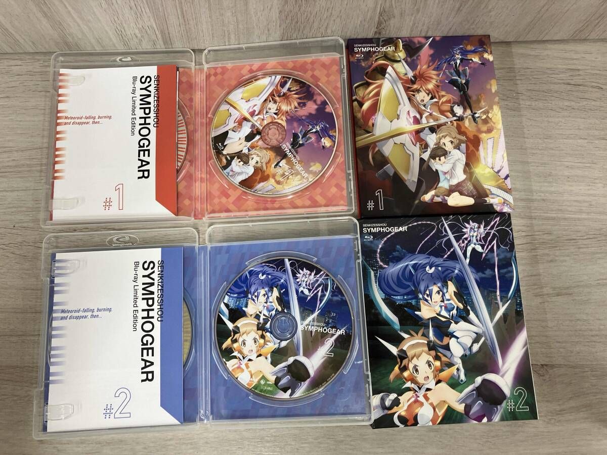 全6巻セット]戦姫絶唱シンフォギア 1~6(初回限定版)(Blu-ray Disc