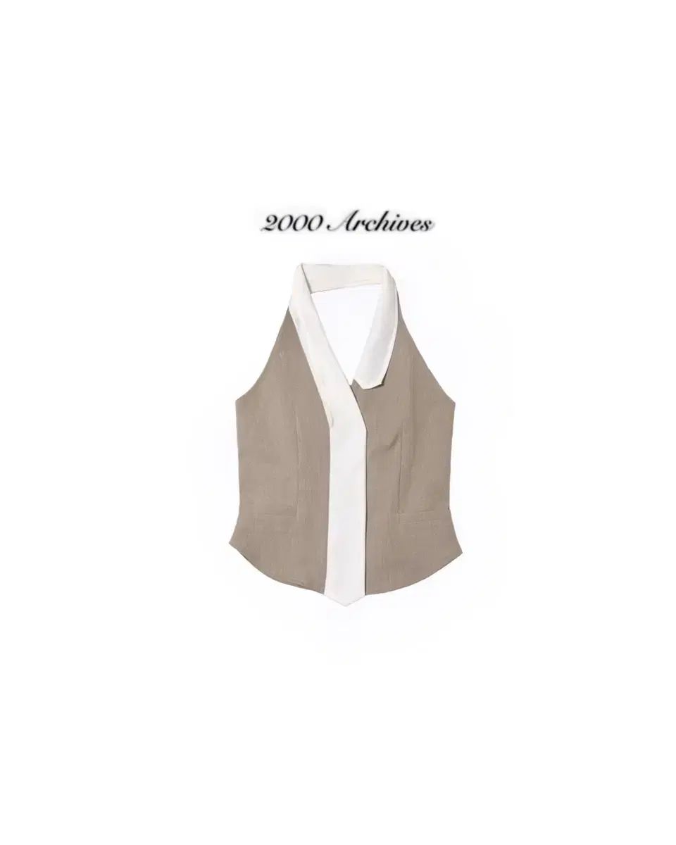 2000Archives Tie Vest Top 2000アーカイブ ベスト トップス