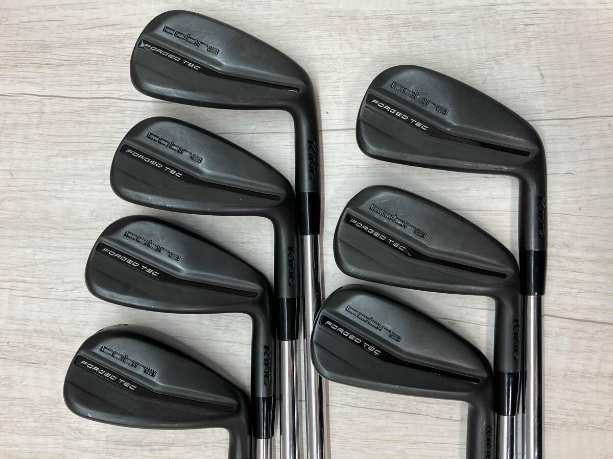 cobra KING FORGED TEC 2025 アイアンセット コブラ Dynamic G 105 FLEX S200 7本セット 5-9.P.G 男性右利き用 ゴルフクラブ