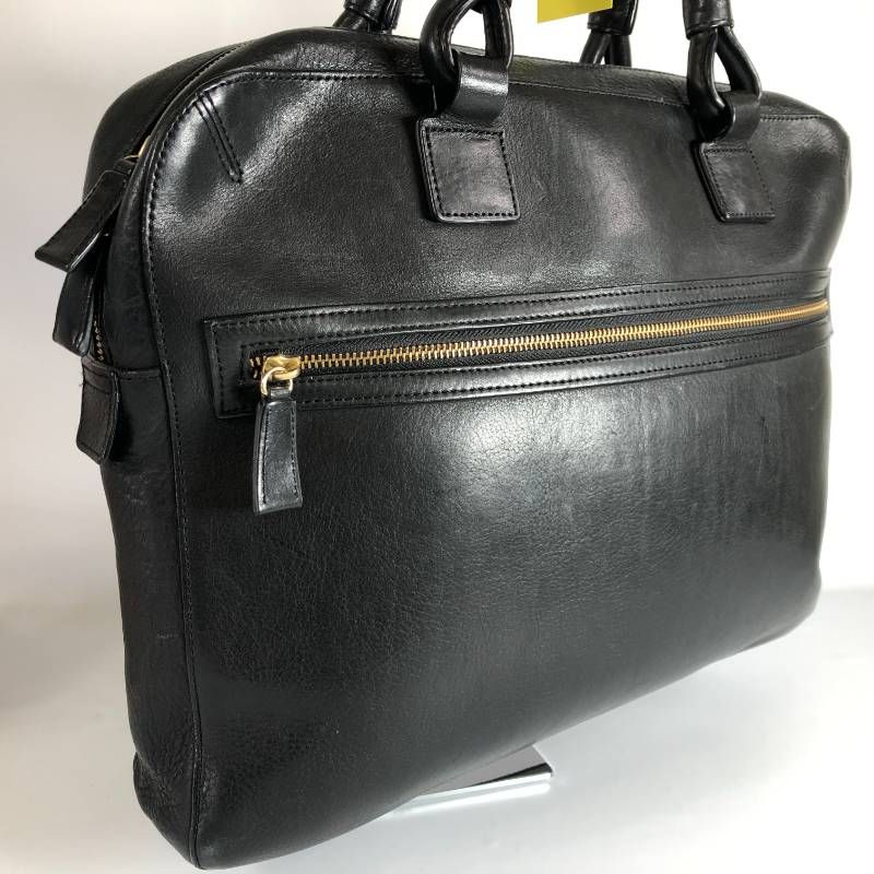 ダンヒル ブラドン ビジネスバッグ レザー ブラック