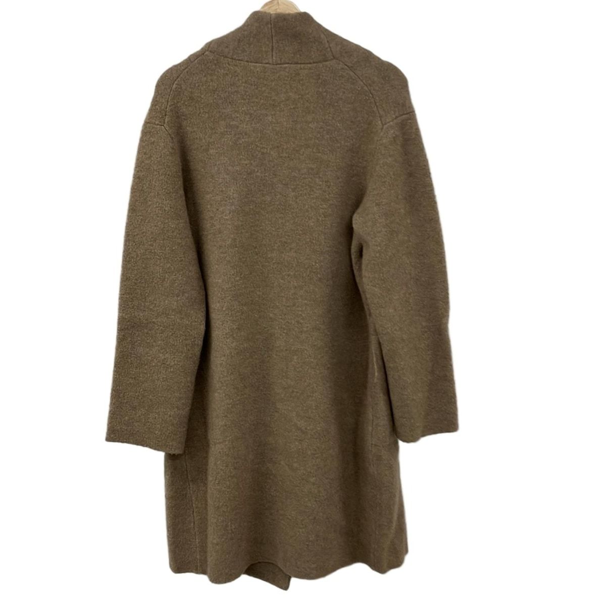 VINCE(ヴィンス) コート サイズS レディース美品 ベージュ 冬物/ニット 