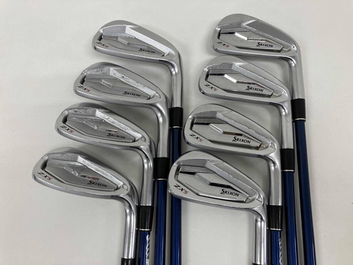 DUNLOP SRIXON ZX5 アイアンセット 5-9 P A S 8本セット Diamana ZX 60 フレックスS