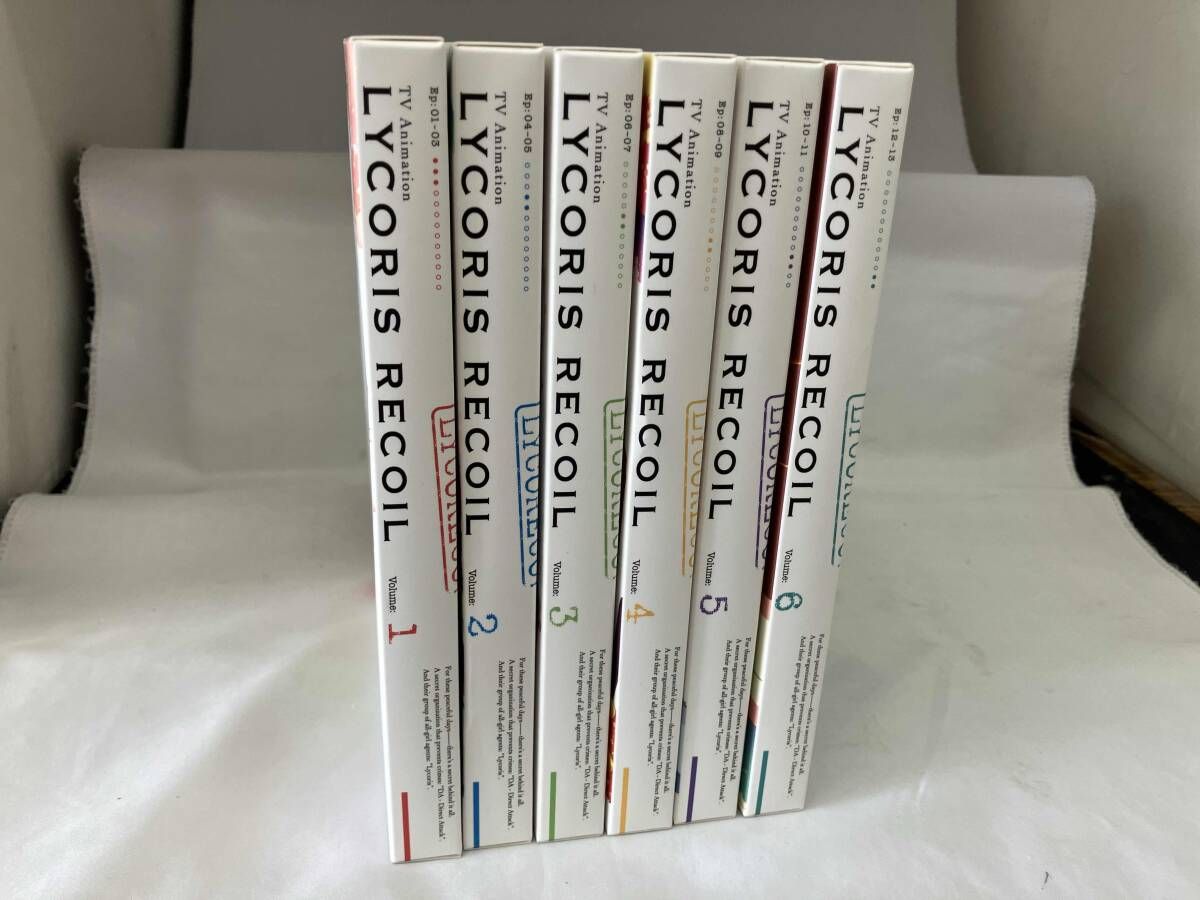 全6巻セット リコリス リコイル 1 6 完全生産 版 Blu ray Disc 外付け ブルーレイ ドライブ アニメ 