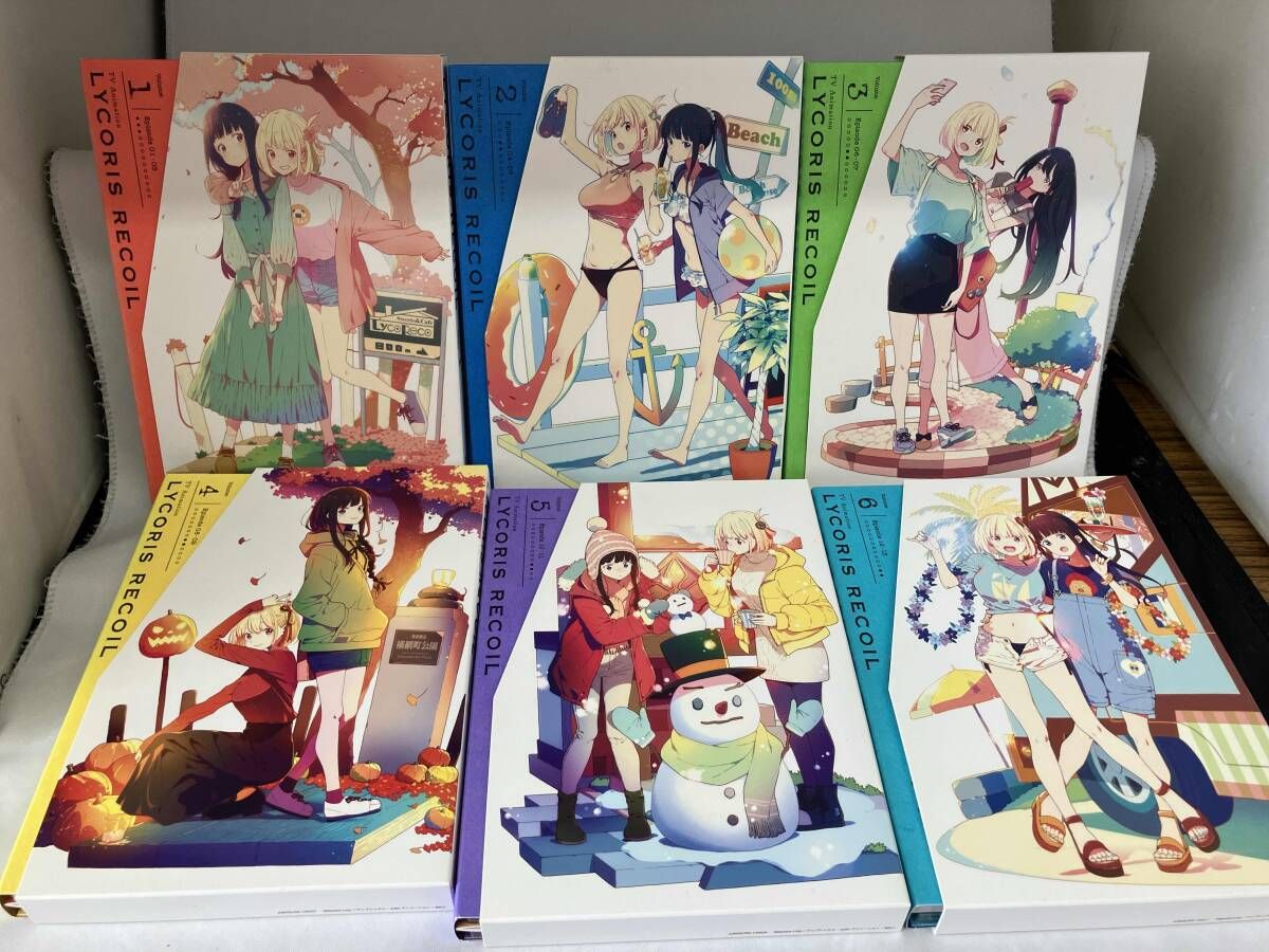 全6巻セット リコリス リコイル 1 6 完全生産 版 Blu-ray Disc