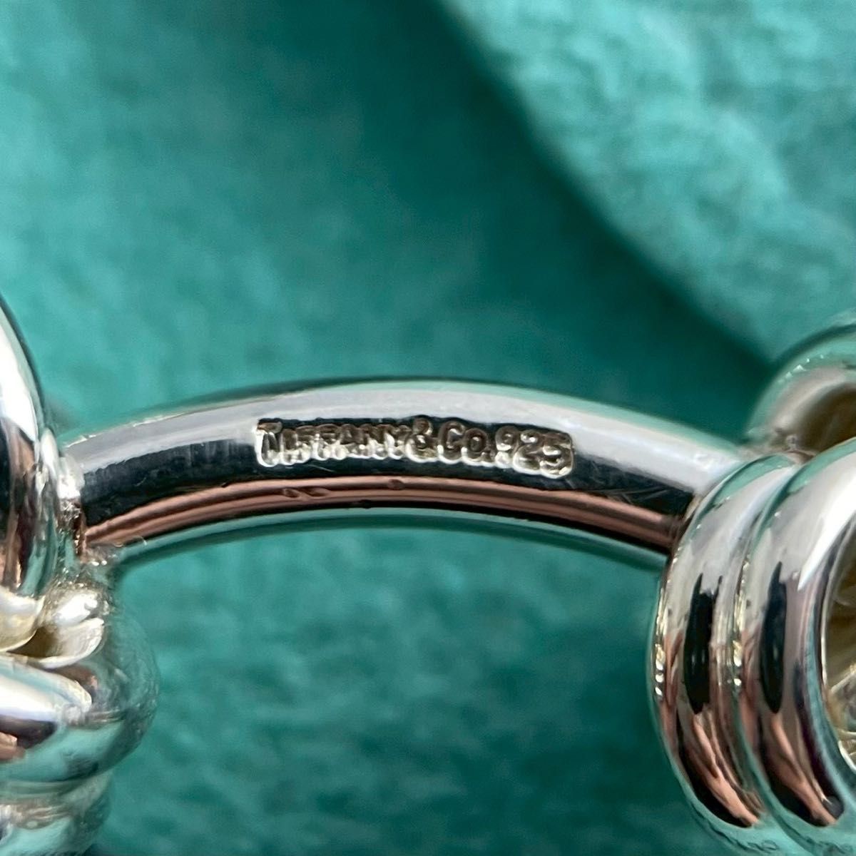 オールドティファニー ツイスト ノット カフス シルバー 925 VP2f