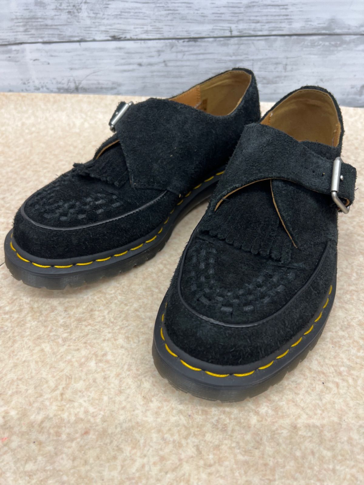 Dr.Martens ドレスシューズ UK8 スウェード GV11Y mvj010 f223