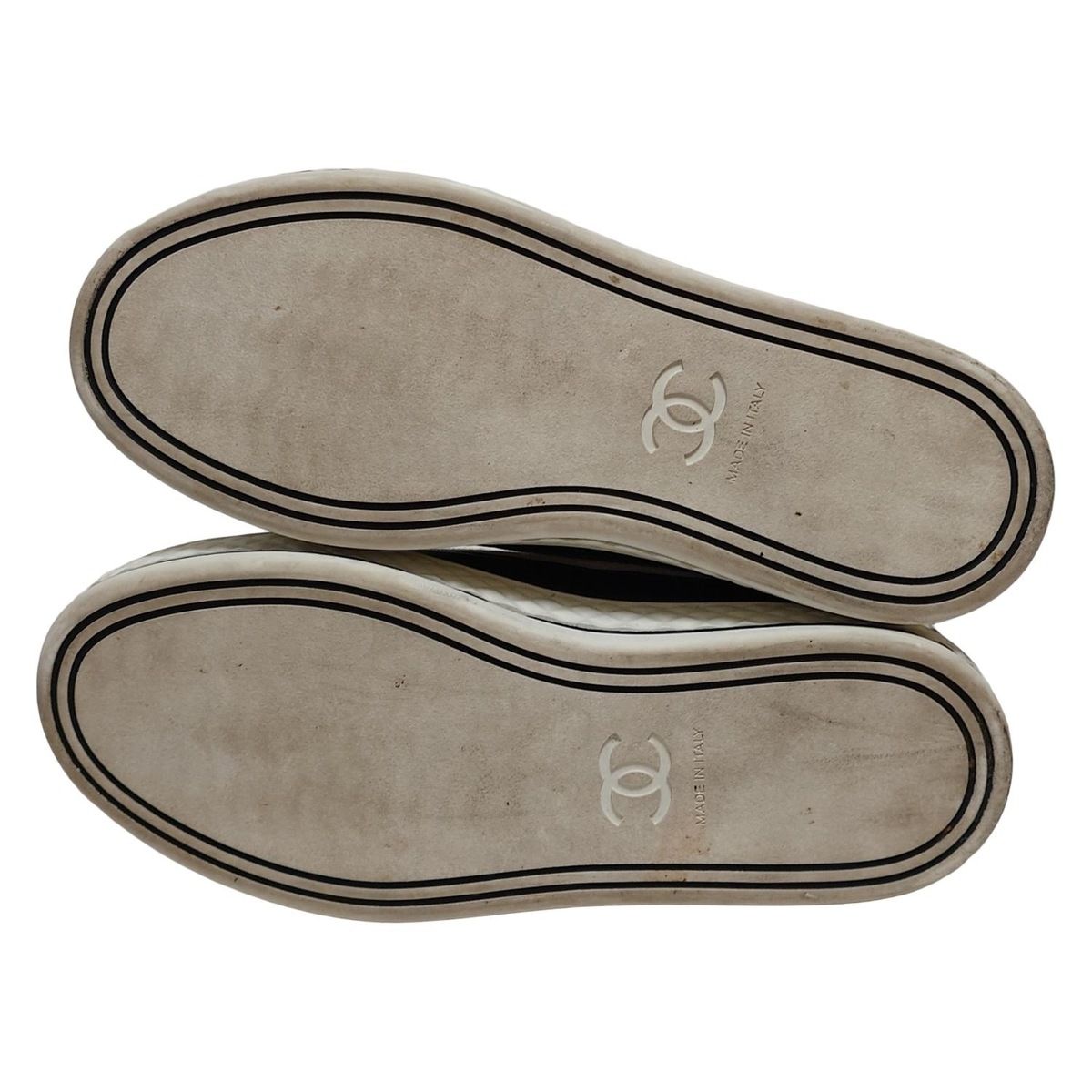 CHANEL(シャネル) スニーカー 36 1/2 レディース - G34222 アイボリー