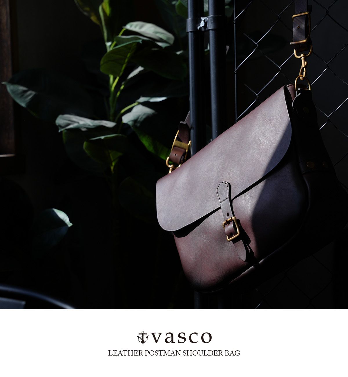 ヴァスコ オールドオイル ショルダーバッグ メンズ 本革 斜めがけ A4