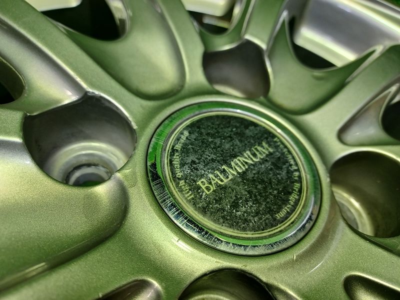  バルミナ ブリヂストン ｱｸｱ ﾉｰﾄ ﾌｨｯﾄ ホイール アルミ ガンメタ 15インチ 5 J 4穴 4本 100 42 15インチ ホイール