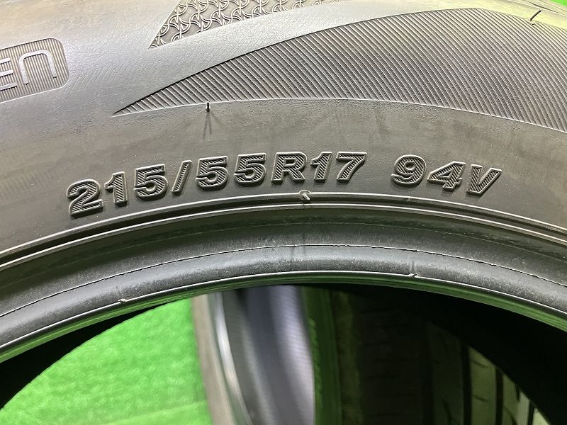  サマー ブリヂストン レグノGR XⅢ 215 55 R 17 4本 5ミリ 17インチ サマータイヤ ノーマルタイヤ