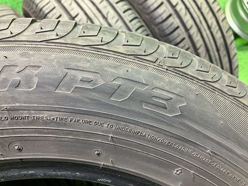  DUNLOP サマー ダンロップ グラントレックPT 3 225 65 R 17 4本 5ミリ 17インチ サマータイヤ ノーマルタイヤ