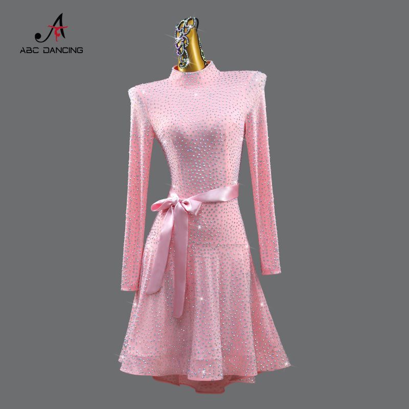 感 社交ダンス ドレス レディース 競技用 ステージ 舞台衣装 発表会 ダンスウェア ラテン サンバ ルンバ チャチャ ワルツ タンゴ モダンダンス パーティー 演出服 フラメンコ ベリーダンス フォーマルドレス P-155