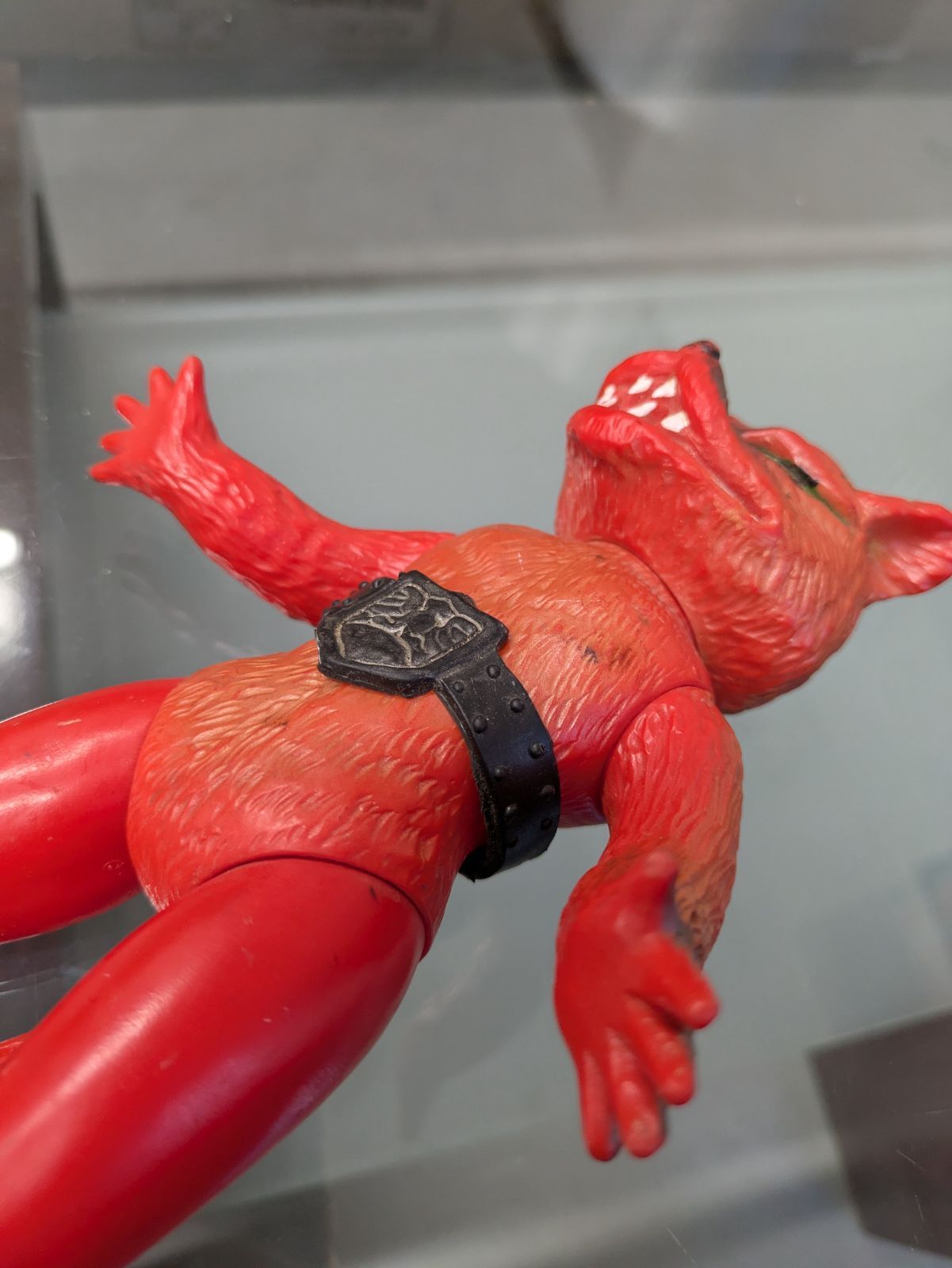 当時物 旧バンダイ ソフビ 当時 仮面ライダー ブルマァク マルサン